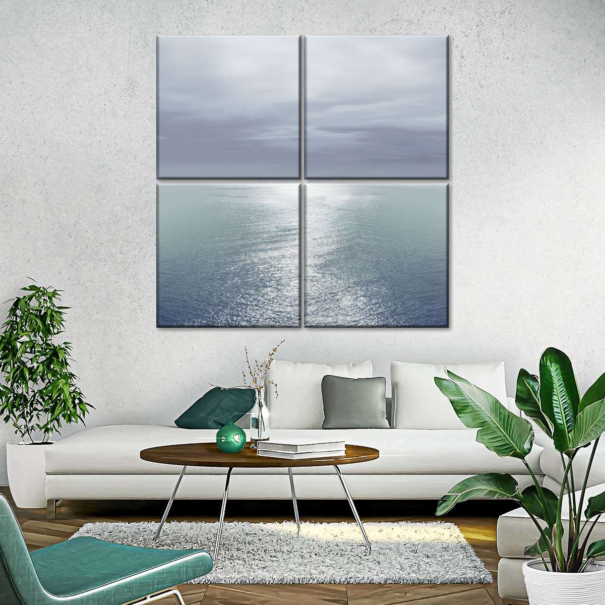 Frendorf | Ocean Light Blue III Wandkunst