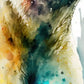 Frendorf | Eisbär Aquarell Wandkunst