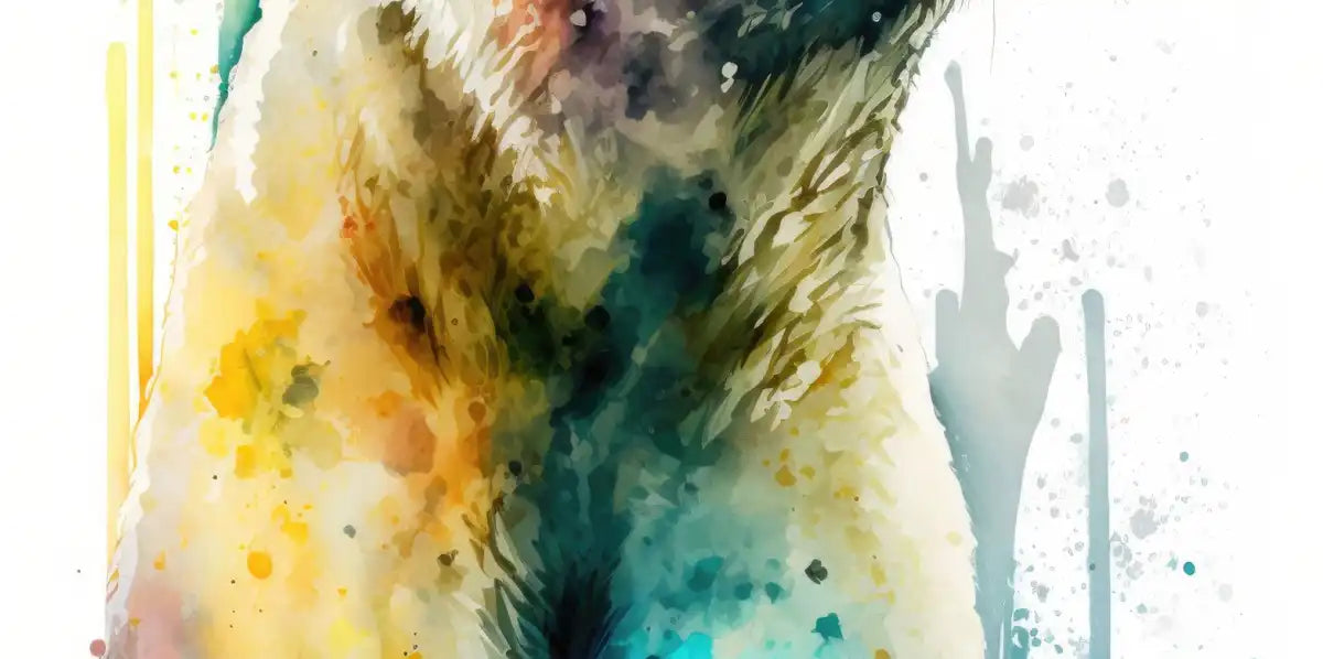 Frendorf | Eisbär Aquarell Wandkunst