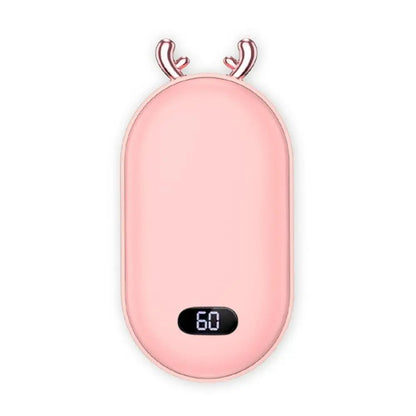 Frendorf | Tragbare Handwärmer & Powerbank – 2-in-1-Gerät mit 10.000mAh Batterie mit Temperaturanzeige, einstellbarer Wärme, perfektes Weihnachtsgeschenk