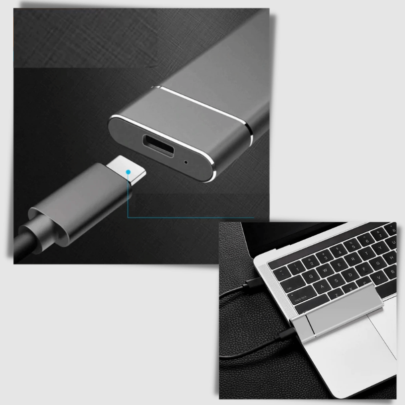 Frendorf | SafeStorage - Externe Mini-SSD-Festplatte 2TB