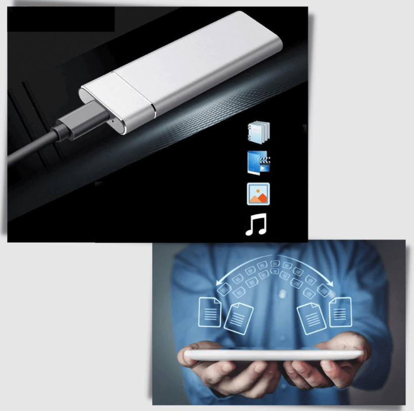 Frendorf | SafeStorage - Externe Mini-SSD-Festplatte 2TB