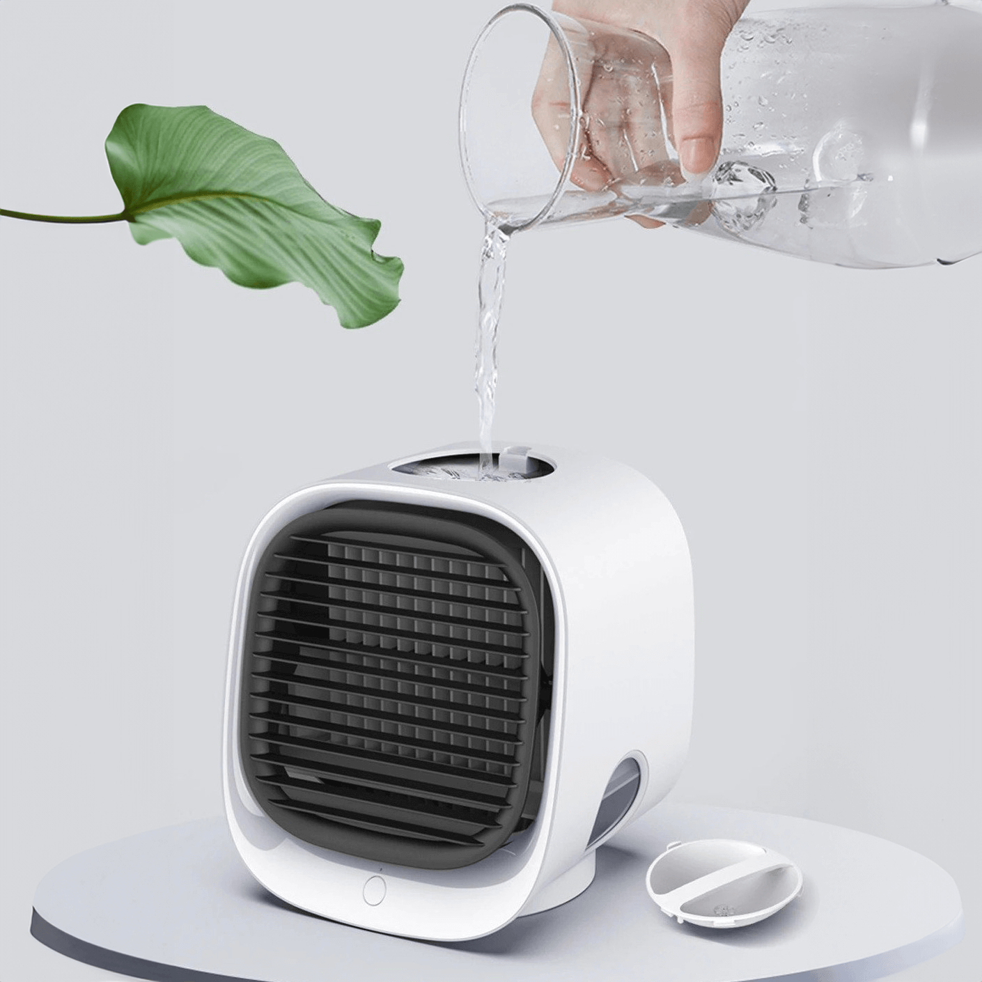 Tragbare Mini Klimaanlage für Auto mit USB-Anschluss zur Kühlung ohne Klimaanlage über Zigarettenanzünder