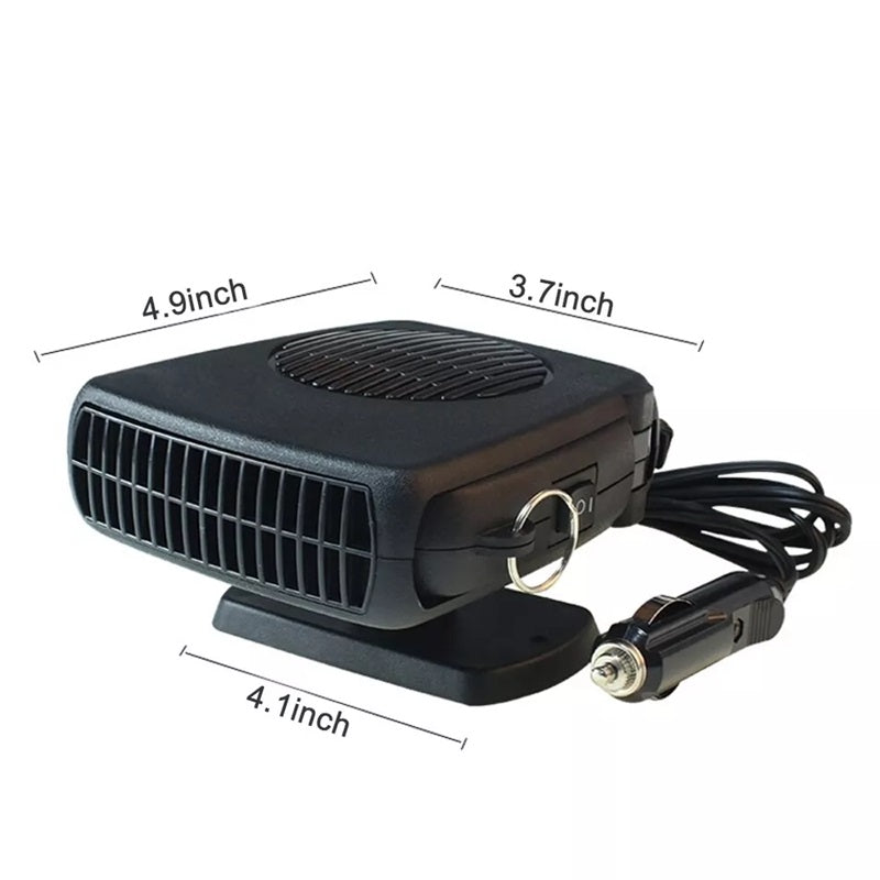 Frendorf | 12V tragbare Autoheizung mit 360° drehbarem Sockel