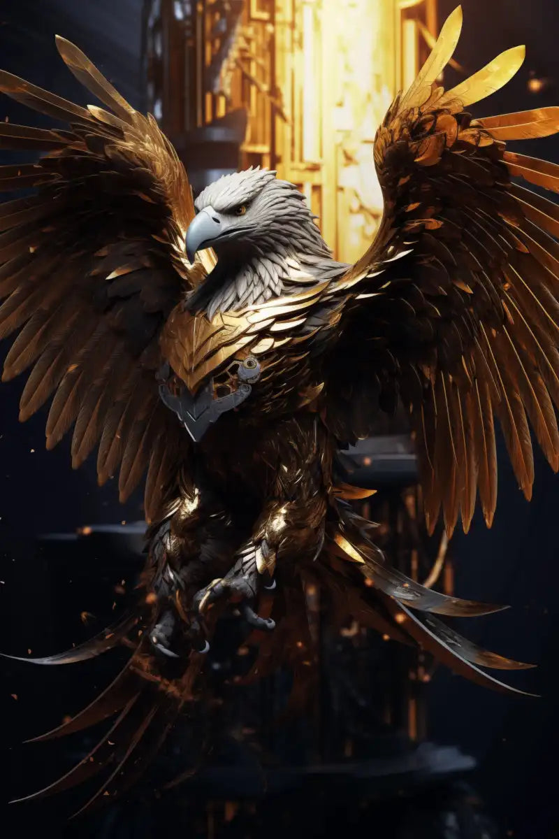Frendorf | Mächtige Adler Wandkunst
