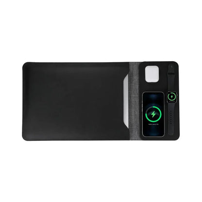 Frendorf | PowerPad Pro 3 in 1 Wireless Charger & Laptop Sleeve
