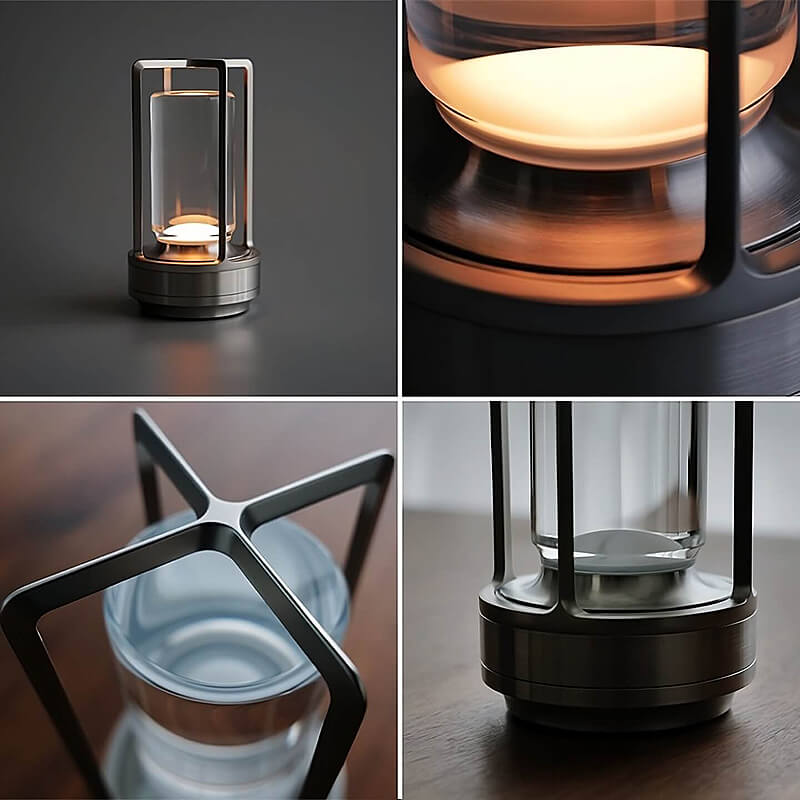 Luxus & Elegant Drahtlose Tischlampe | AuraLux