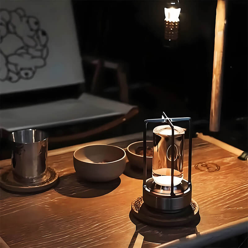 Luxus & Elegant Drahtlose Tischlampe | AuraLux