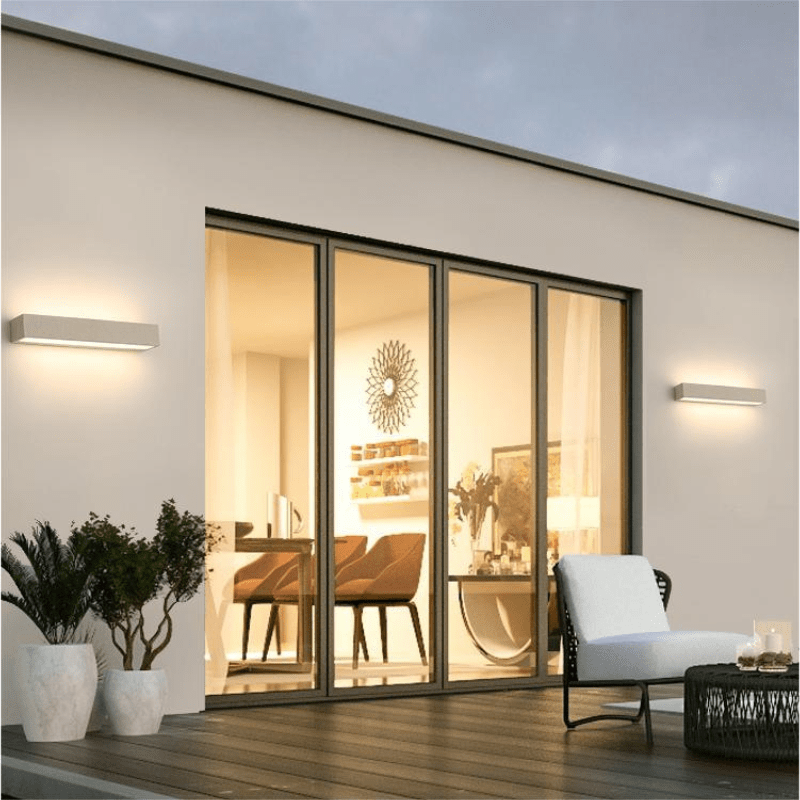 Frendorf | Beleuchten Sie Ihren Raum mit der eleganten Edge LED Außenwandleuchte