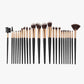 Frendorf | 24-teilige Pro Schwarz Pinselset