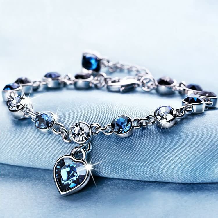 Frendorf | BlueBracelet: Armband mit blauem Stein für Frauen