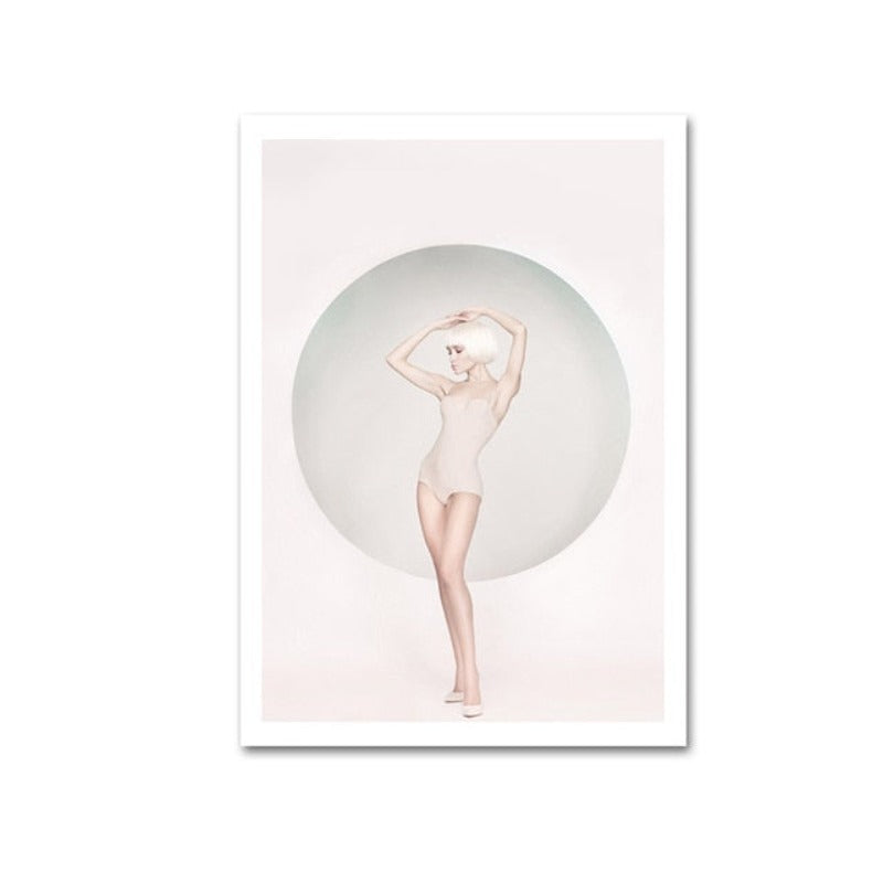 Sweet Bunny - Leinwand Wandkunst Malerei