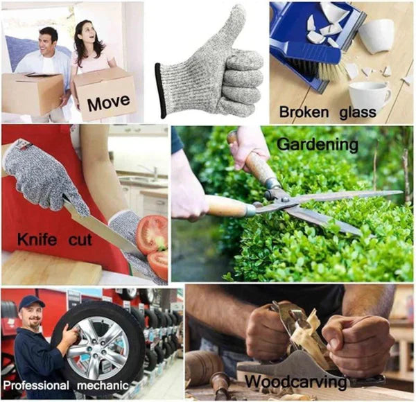 Frendorf | Chef's Edelstahl Anti-Cut Sicherheits-Handschuhe