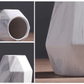 Frendorf | GeoMarble Geometrische Marmor-Vasen | Zeitloses Design | Hochwertige Dekoration | Perfekt für Zuhause