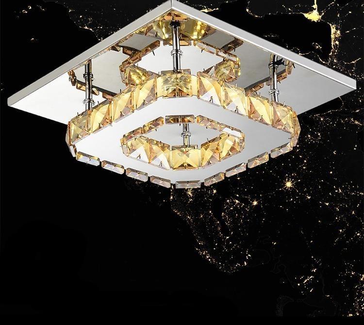 Frendorf | Crystalora - Luxuriöse Kristall Deckenlampe | LED Beleuchtung | Modernes Design & Eleganz