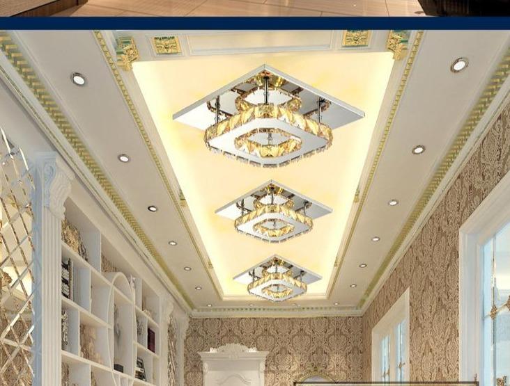 Frendorf | Crystalora - Luxuriöse Kristall Deckenlampe | LED Beleuchtung | Modernes Design & Eleganz