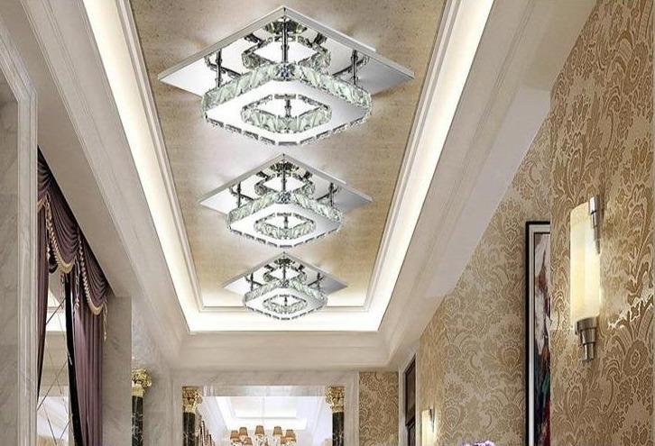 Frendorf | Crystalora - Luxuriöse Kristall Deckenlampe | LED Beleuchtung | Modernes Design & Eleganz