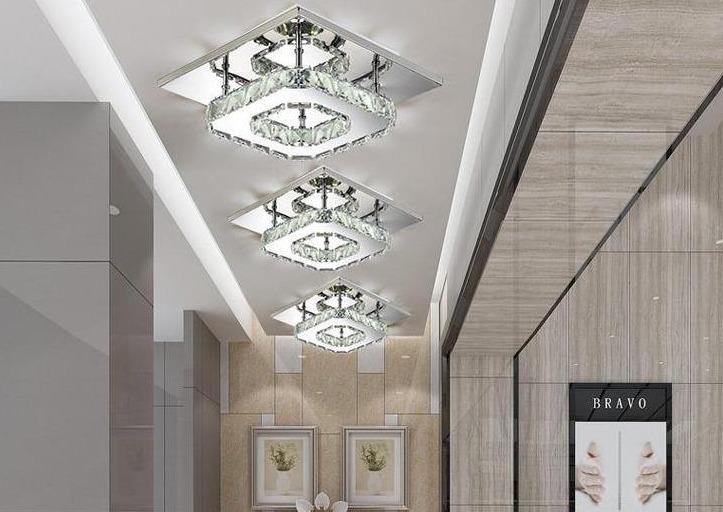 Frendorf | Crystalora - Luxuriöse Kristall Deckenlampe | LED Beleuchtung | Modernes Design & Eleganz