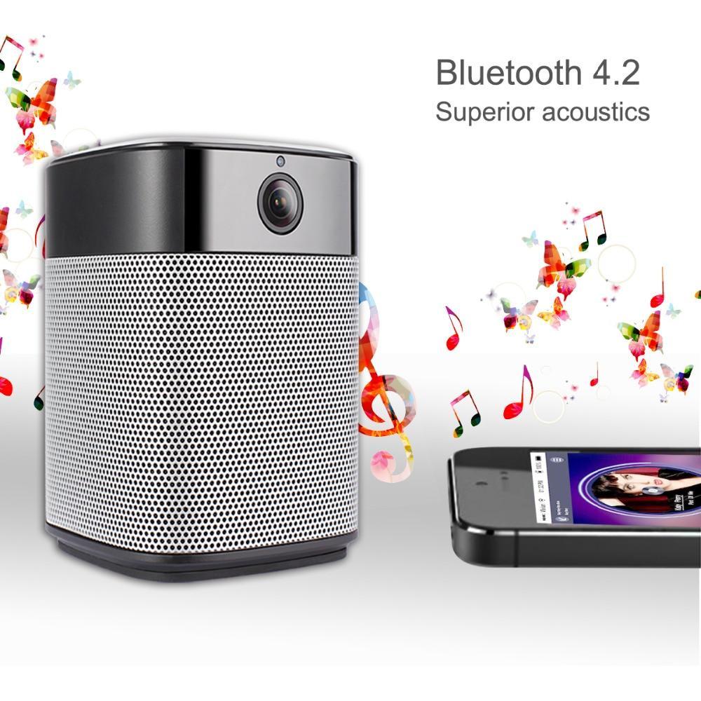 Frendorf | 1080P Wireless Bluetooth Sicherheits Mini IP Kamera Niedrigstrom Nachtsicht Infrarot Lautsprecher