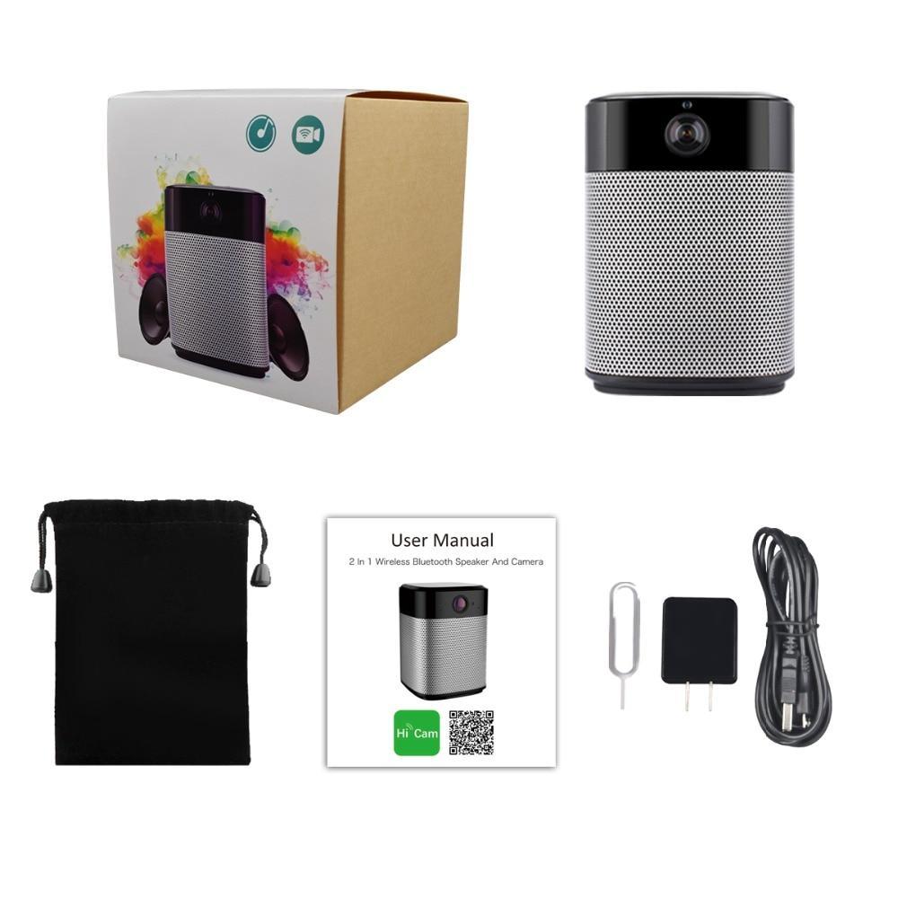 Frendorf | 1080P Wireless Bluetooth Sicherheits Mini IP Kamera Niedrigstrom Nachtsicht Infrarot Lautsprecher