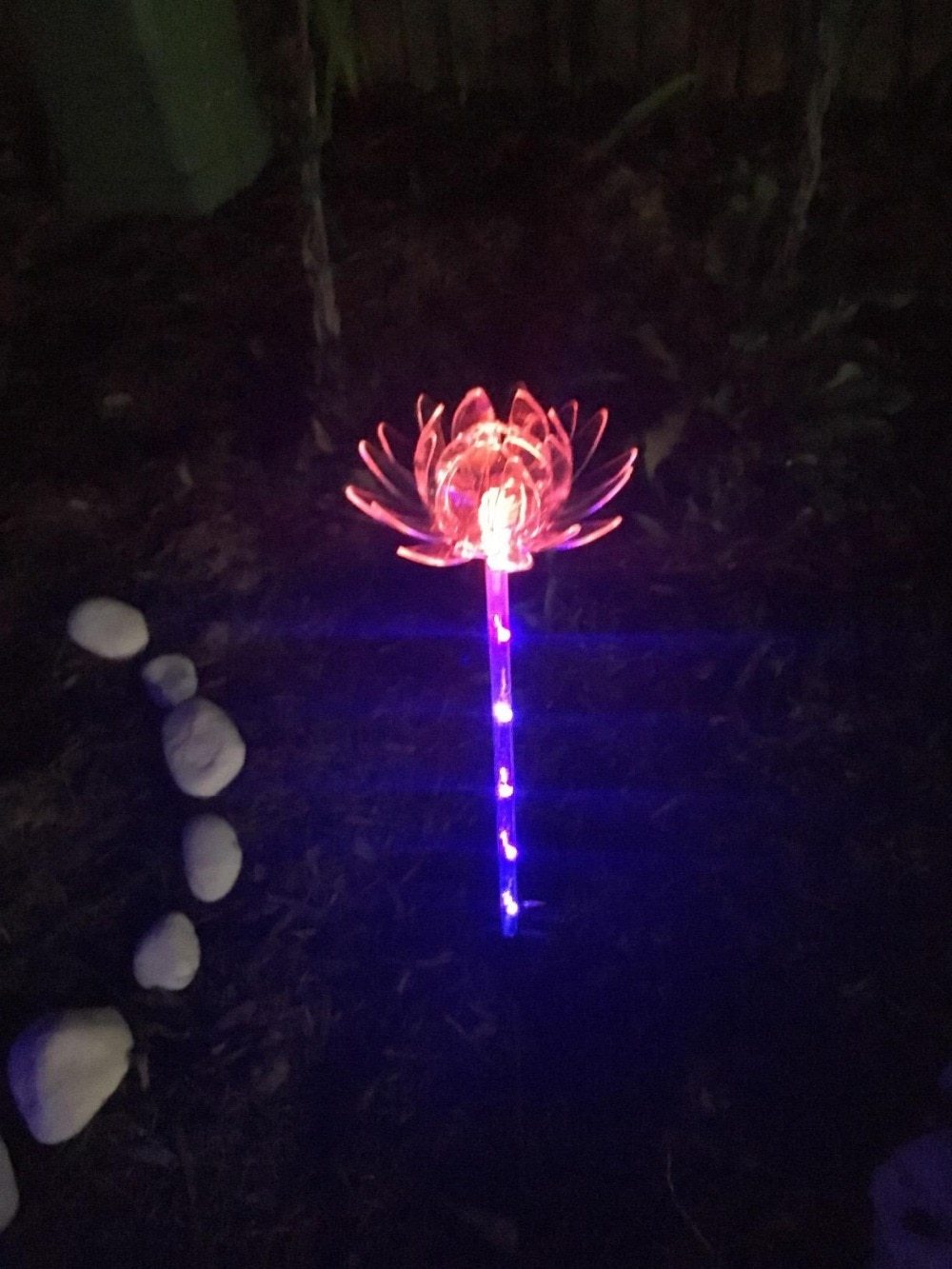 Frendorf | Blumenia Solar LED Gartenleuchten | Wetterfest | Solarbetrieben | Dekorative Beleuchtung für Außenbereiche
