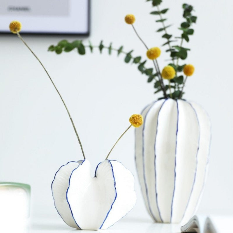 Frendorf | VaseVibe Handgefertigte Keramikvasen-Kollektion | Elegantes Design für stilvolle Wohnräume | Dekorative Keramikvasen