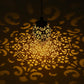 Frendorf | LunaCast Outdoor Laterne | Schattenwurf-Design | Hängend & mit Erdspieß