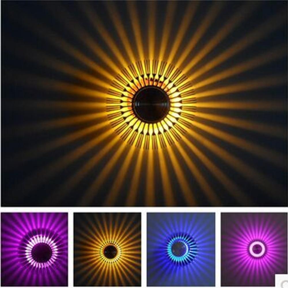 Frendorf | SolarisBlume LED Wandlampe | Sunflower Design | Farbiges Licht | Dekorative Beleuchtung für Zuhause