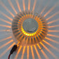 Frendorf | SolarisBlume LED Wandlampe | Sunflower Design | Farbiges Licht | Dekorative Beleuchtung für Zuhause