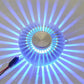 Frendorf | SolarisBlume LED Wandlampe | Sunflower Design | Farbiges Licht | Dekorative Beleuchtung für Zuhause