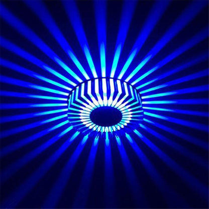 Frendorf | SolarisBlume LED Wandlampe | Sunflower Design | Farbiges Licht | Dekorative Beleuchtung für Zuhause