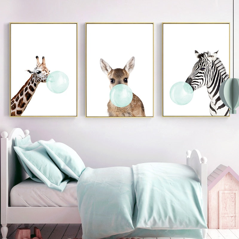 Schöne Kinderzimmer Wandkunst - Leinwand Wandkunst Gemälde