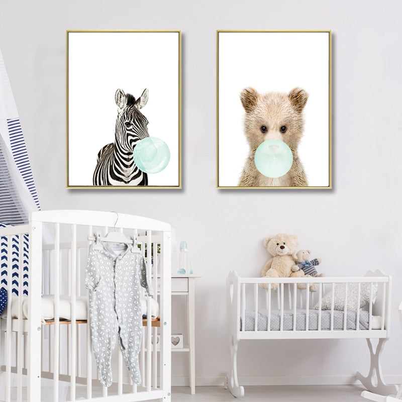 Schöne Kinderzimmer Wandkunst - Leinwand Wandkunst Gemälde