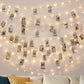 Frendorf | GlowClip LED Lichterkette mit Fotoclips | Batteriebetrieben oder USB-Anschluss | Dekorative Beleuchtung für Zuhause & Partys