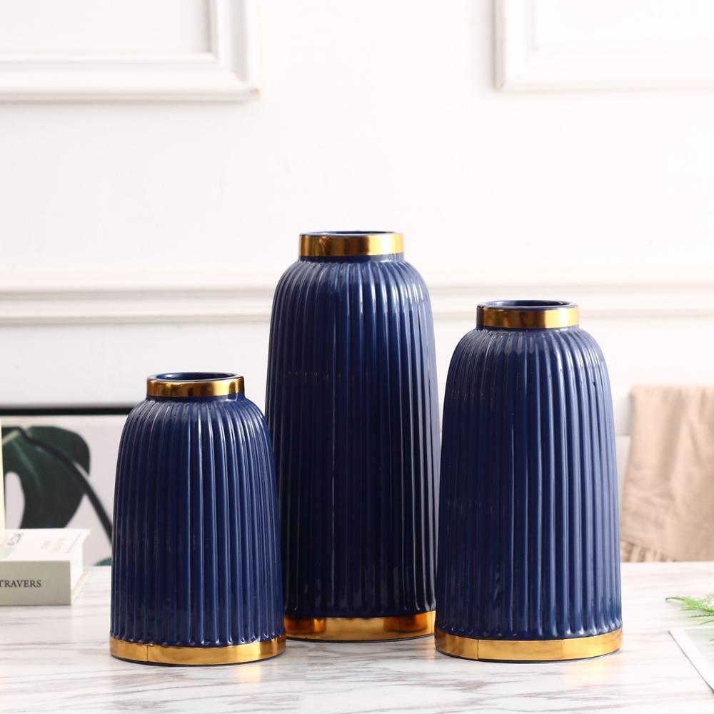 Frendorf | AuroraLoop Gold-Ring Blumenvase | Elegantes Design | Blumendeko | Modern & Zeitlos