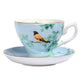 170ml Bone China Schwarz Tee- und Kaffeetassen und Untertasse Englisches Teeset