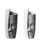 Frendorf | ArtVase Face Design | Moderne Kunstvase | Skulpturale Blumenvase