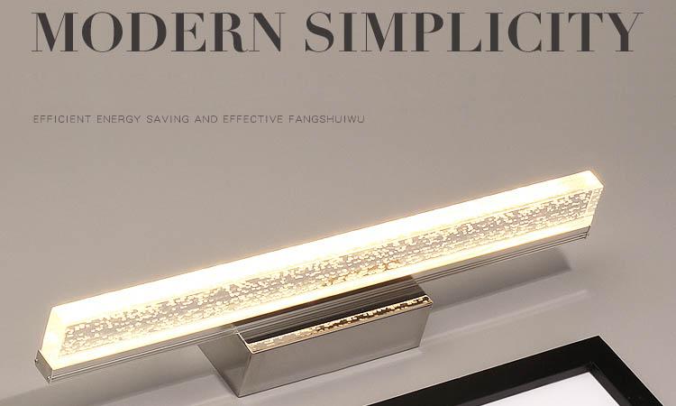 Frendorf | AcryliaGlow - Moderne Nordic LED Wandlampe | Acryl Vanity Leuchte | Elegantes & Funktionales Design