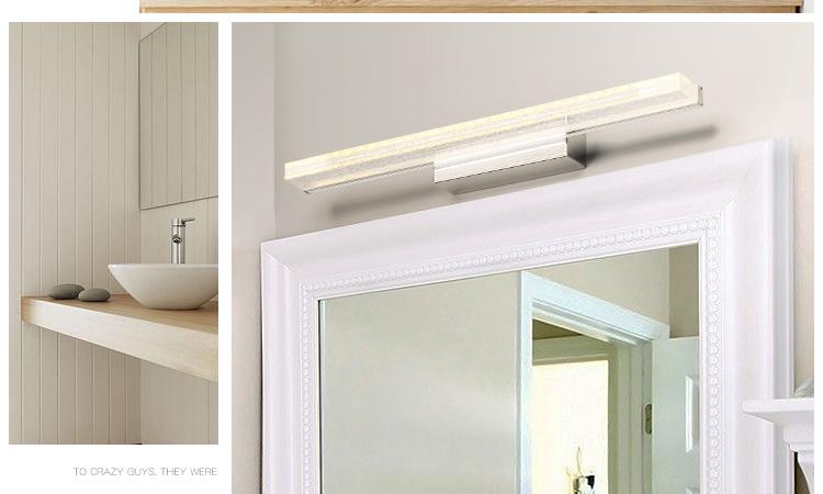 Frendorf | AcryliaGlow - Moderne Nordic LED Wandlampe | Acryl Vanity Leuchte | Elegantes & Funktionales Design