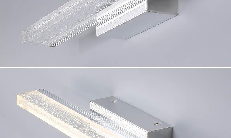 Frendorf | AcryliaGlow - Moderne Nordic LED Wandlampe | Acryl Vanity Leuchte | Elegantes & Funktionales Design