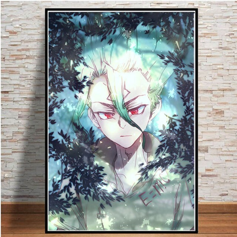Anime Buddies - Leinwand Wandkunst Gemälde