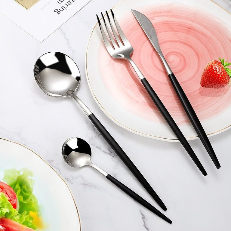 Art Of Food 4-teiliges Edelstahlbesteckset, Paris
