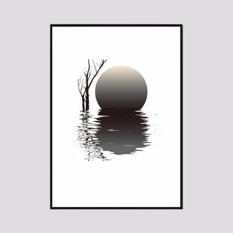 Nordic Nature Leinwandmalerei Tiere - Leinwand Wandkunst Malerei