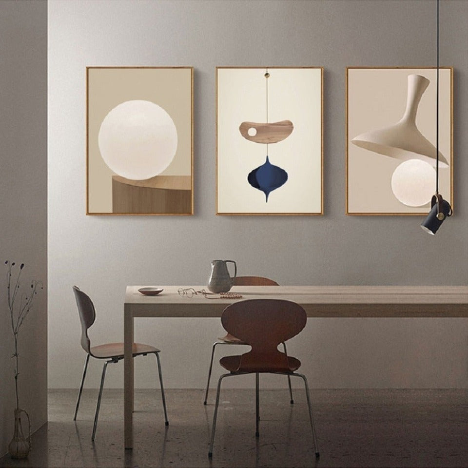 Skandinavien Stimmung - Leinwand Wandkunst Gemälde