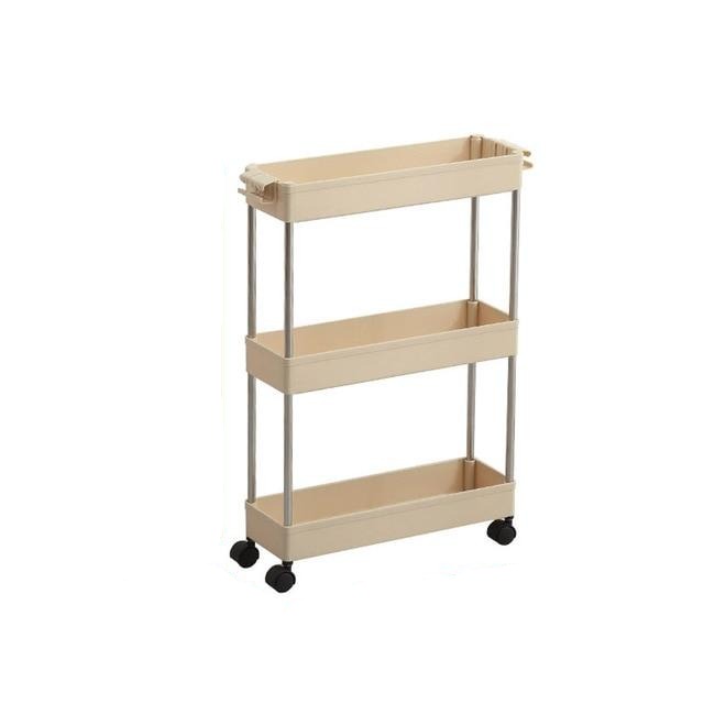 Frendorf | RollMaster Mobiler Trolley | Aufbewahrungsregal auf Rollen | Praktische Lagerung für Zuhause und Büro