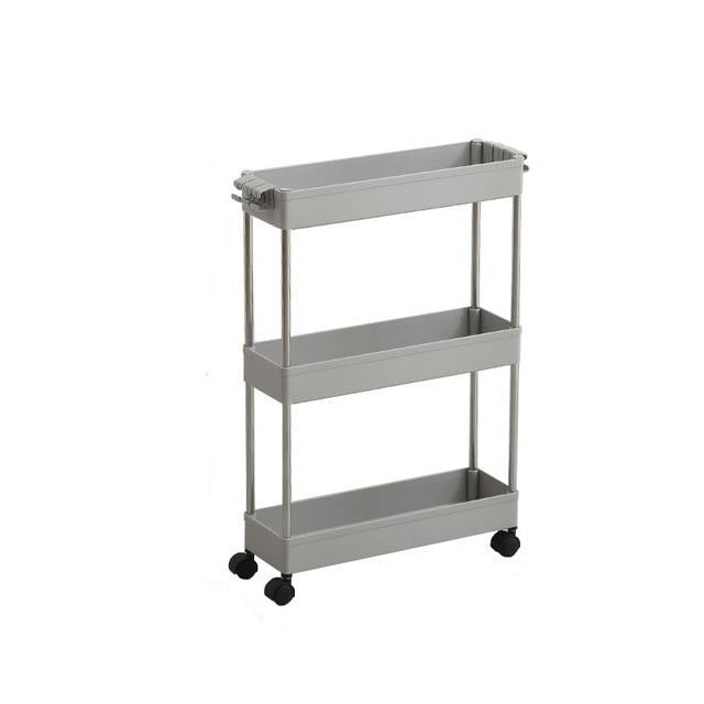Frendorf | RollMaster Mobiler Trolley | Aufbewahrungsregal auf Rollen | Praktische Lagerung für Zuhause und Büro