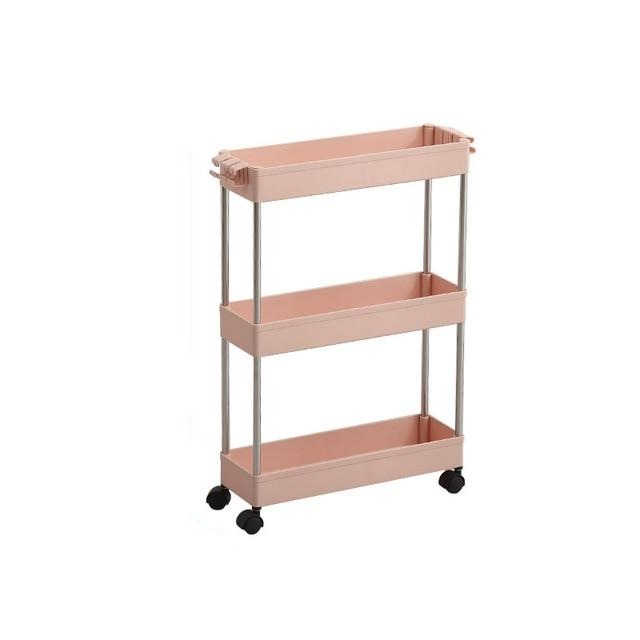 Frendorf | RollMaster Mobiler Trolley | Aufbewahrungsregal auf Rollen | Praktische Lagerung für Zuhause und Büro