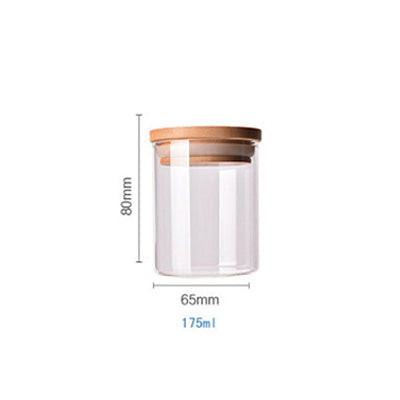 BAMBOO VORRATSGLAS JARS