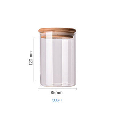 BAMBOO VORRATSGLAS JARS