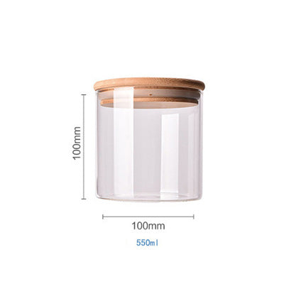 BAMBOO VORRATSGLAS JARS
